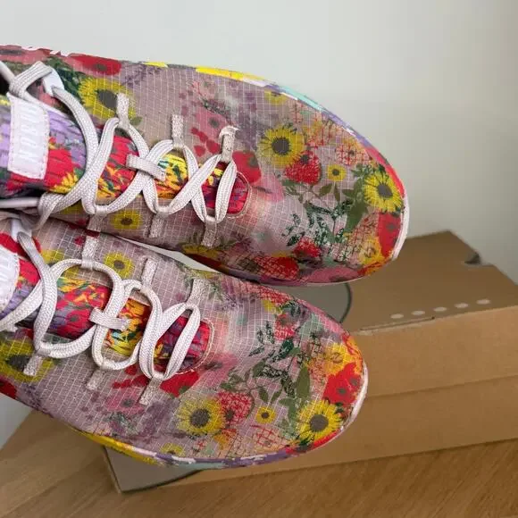 NOBULL Translucent Floral Men Running Sneakers - M 11- W 12.5 - Picture 7 of 13